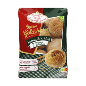 Coppenrath&Wiese Unsere Goldstücke Roggen-Brötchen kernig&kräftig 7ST 490g