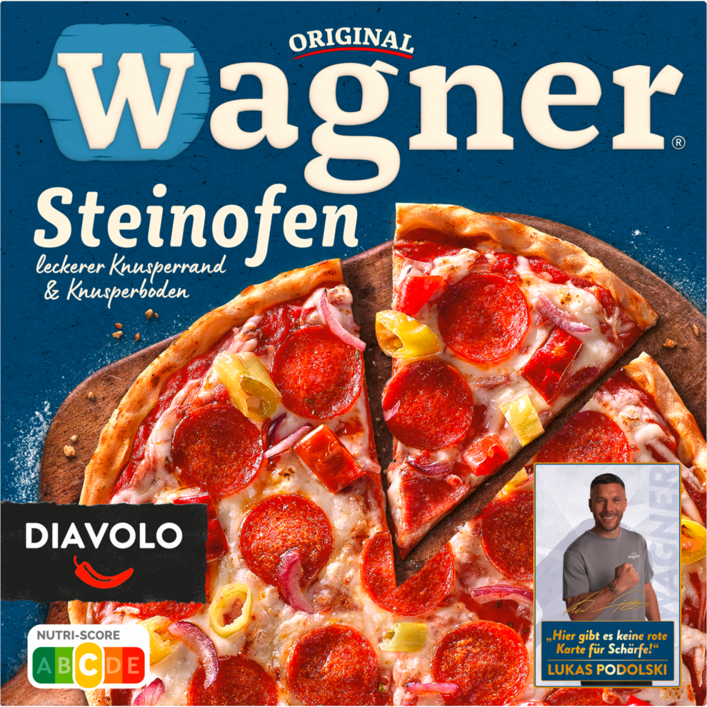 Wagner Steinofen Pizza Diavolo 350g