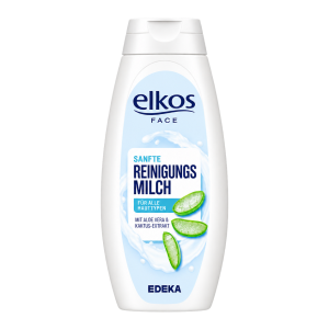 EDEKA elkos FACE Reinigungsmilch Aloe Vera 250ml