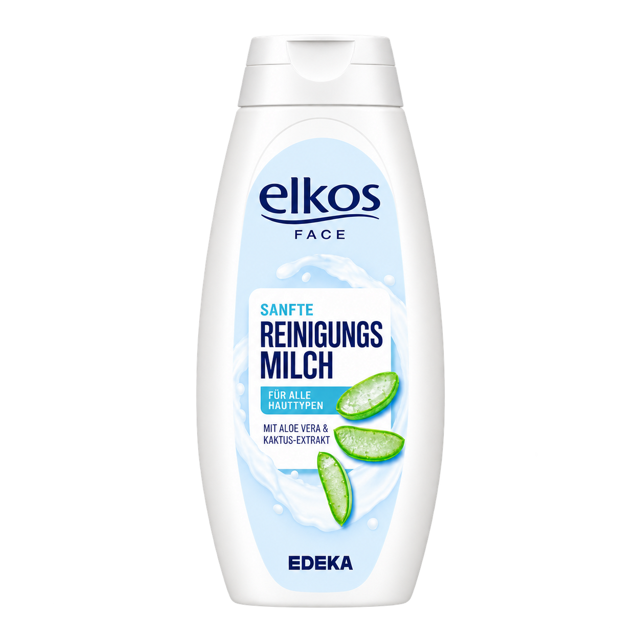 EDEKA elkos FACE Reinigungsmilch Aloe Vera 250ml