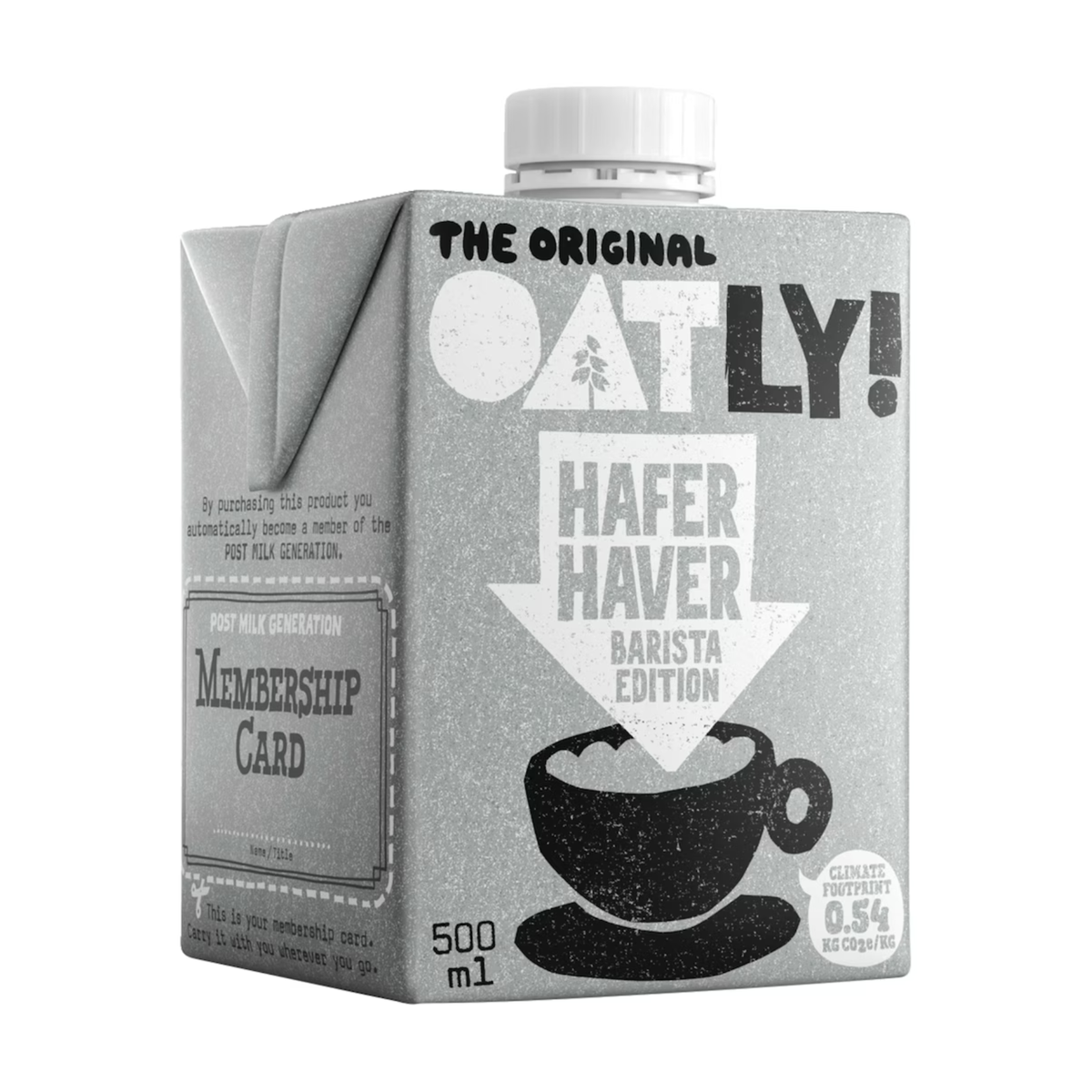 Oatly Овсяный напиток Barista издание 500ml