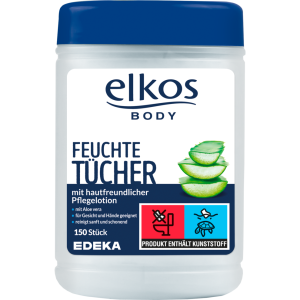 EDEKA elkos Feuchte Tücher Box 150ST