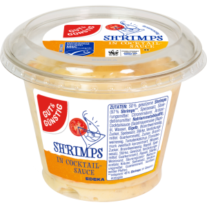 MSC GUT&GÜNSTIG Shrimps in Cocktailsauce 200g
