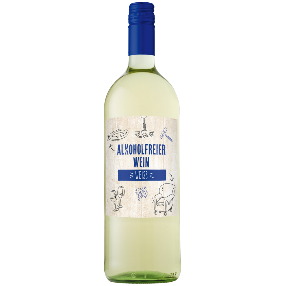 Alkoholfreier Wein Hauswein weiss 1l
