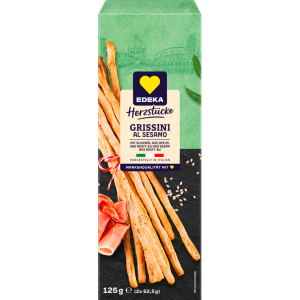 EDEKA Herzstücke Italienischer Grissini Sesam 125g