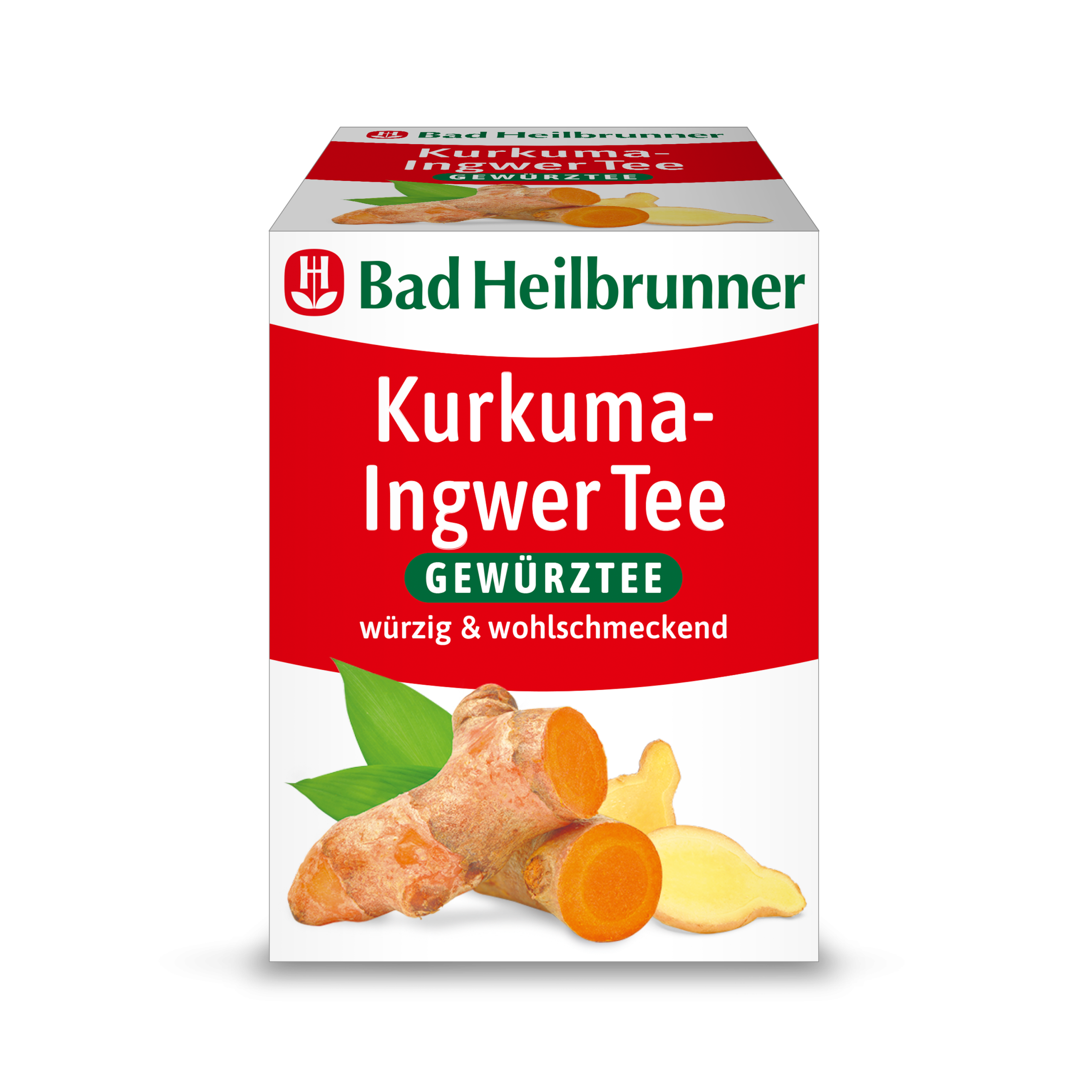 Bad Heilbrunner Kurkuma-Ingwer Tee 8ST 8g