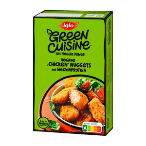Iglo Chicken Nuggets vegan Green Cuisine 250g
