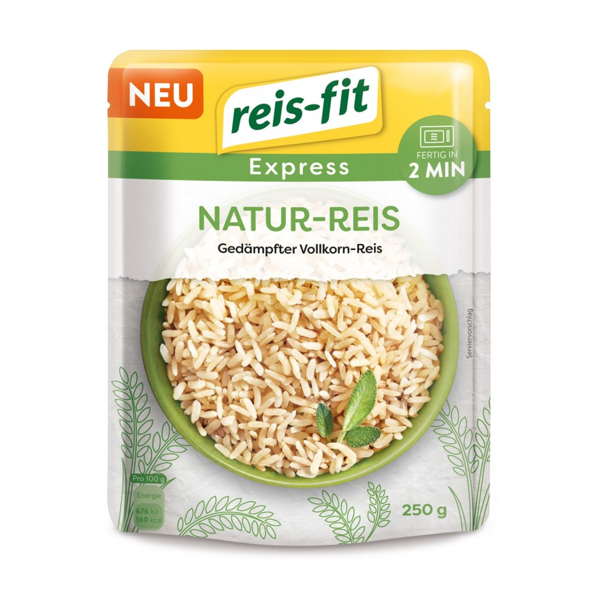 Reis Fit Express Natur Reis 250g