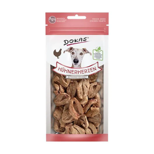 Dokas Hühnerherzen gefriergetrocknet 22g
