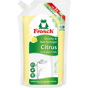 Frosch Citrus Dusche & Bad Reiniger Nachfüllbeutel 950ml