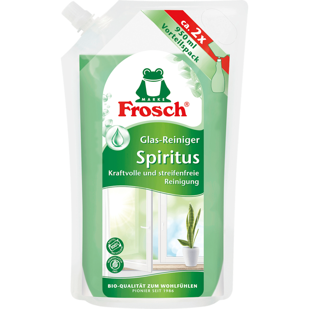Frosch Spiritus Glas-Reiniger Nachfüllbeutel 950ml