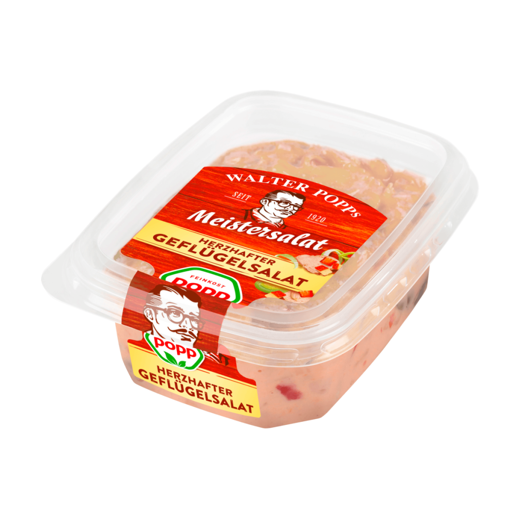 Popp Geflügelsalat herzhaft 150g