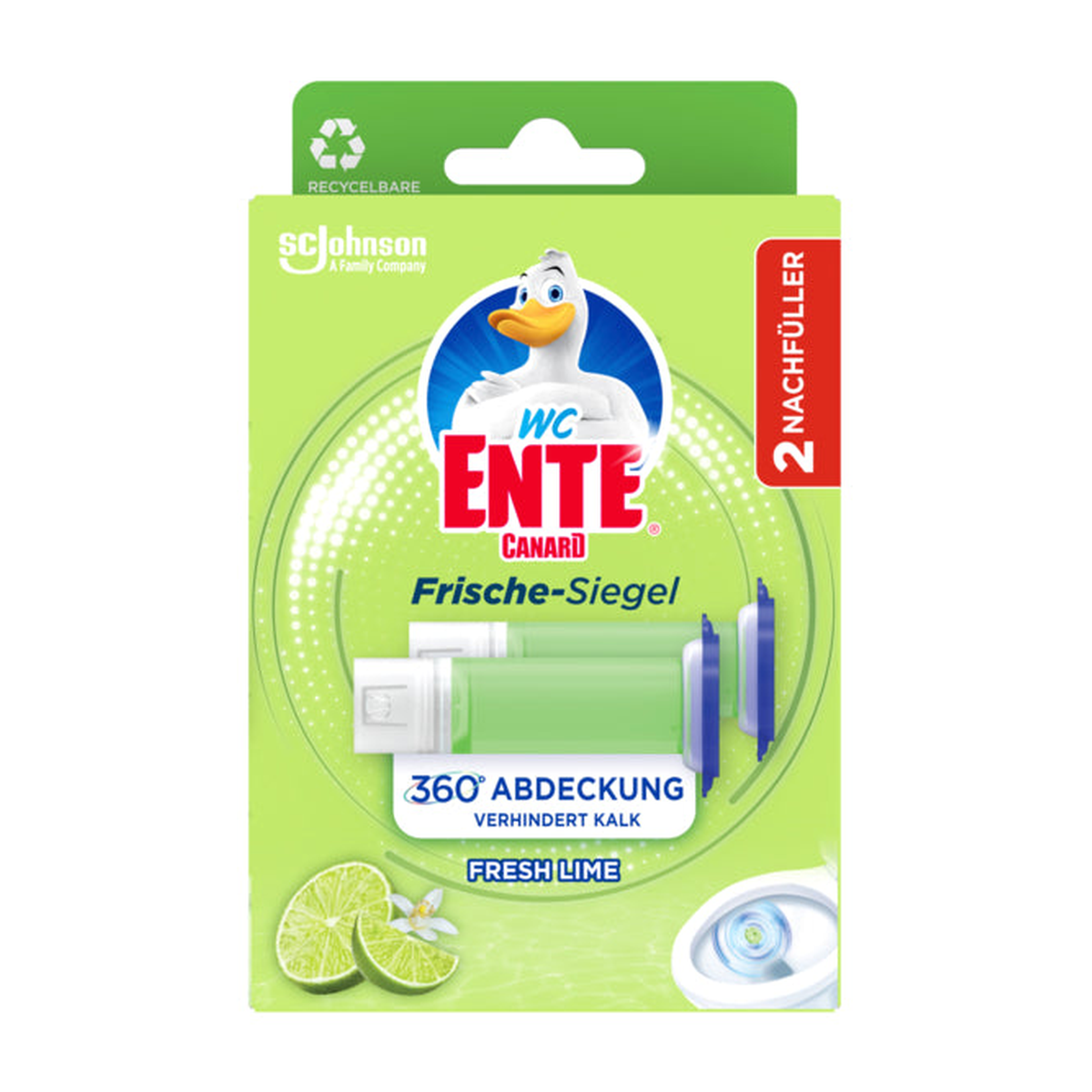 WC Ente Frische Siegel Fresh Lime NF 2x36ml