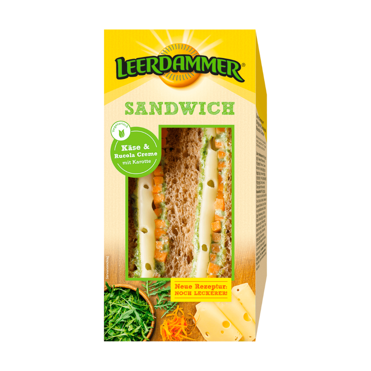 Leerdammer Sandwich Rucolaaufstrich 170g