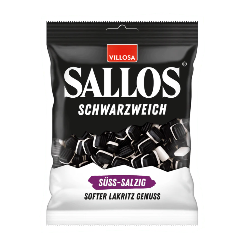 Sallos Schwarzweich Süß-Salzig 200g
