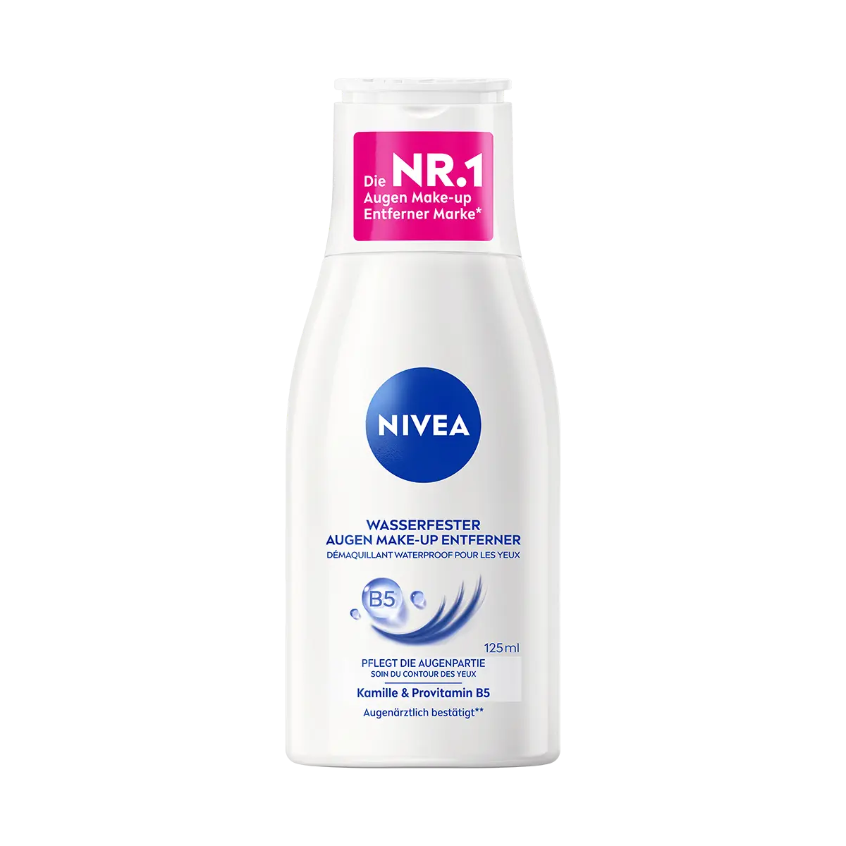 Nivea Wasserfester Augen Make-up Entferner Kamille&Provitamin B5 125ml