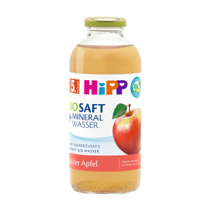 Bio Hipp Saft und Mineralwasser Milder Apfel ab 5.Monat 0,5l