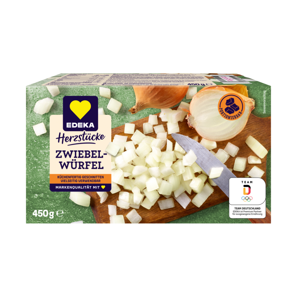 EDEKA Herzstücke Zwiebelwürfel 450g