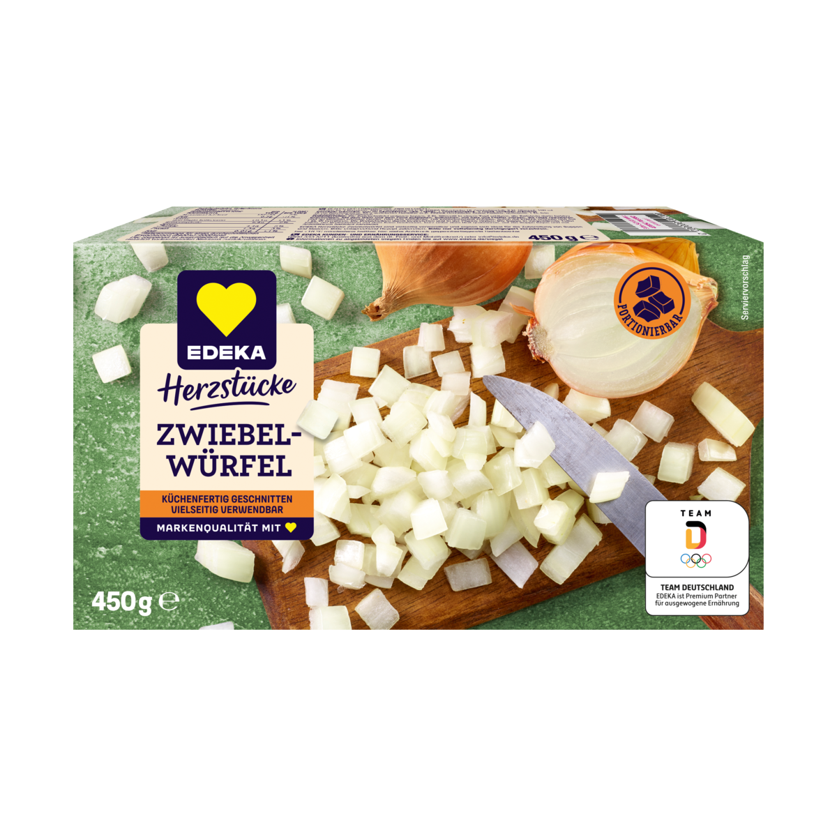 EDEKA Herzstücke Zwiebelwürfel 450g