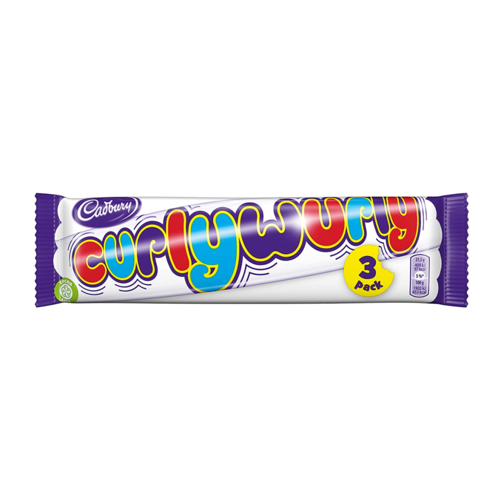 Cadbury Curly Wurly 3ST 64,5g