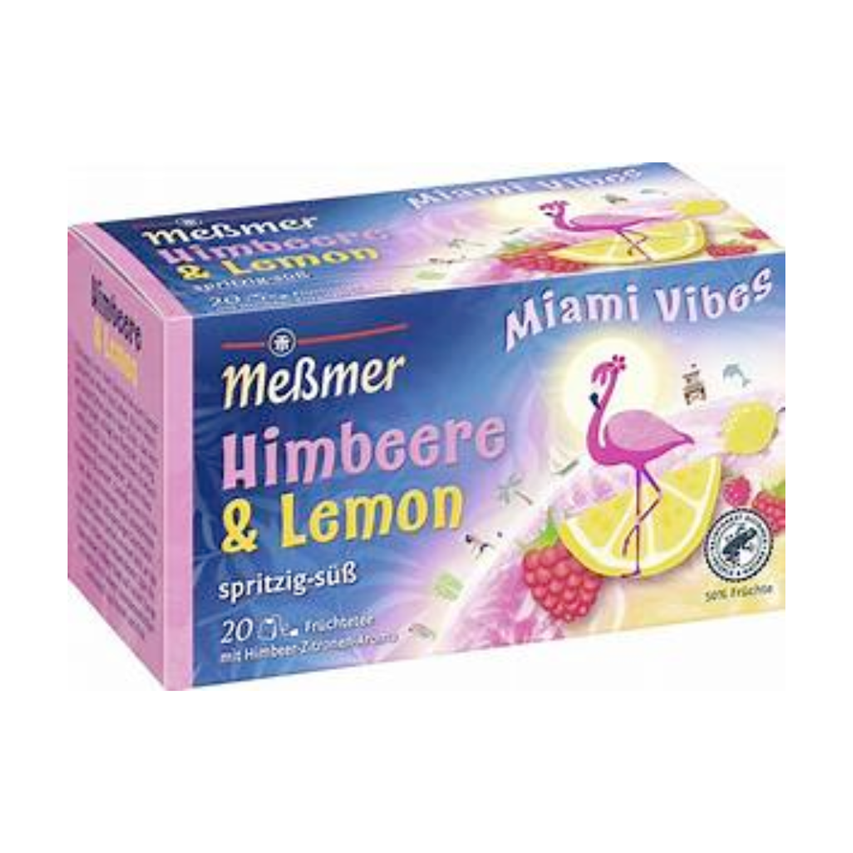 Meßmer Miami Vibes Himbeere-Lemon 20ST 50g