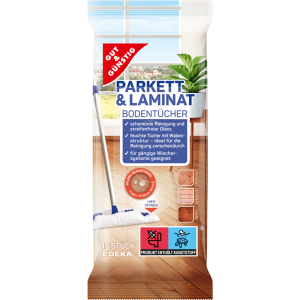 GUT&GÜNSTIG Bodentücher Parkett+Laminat 15ST