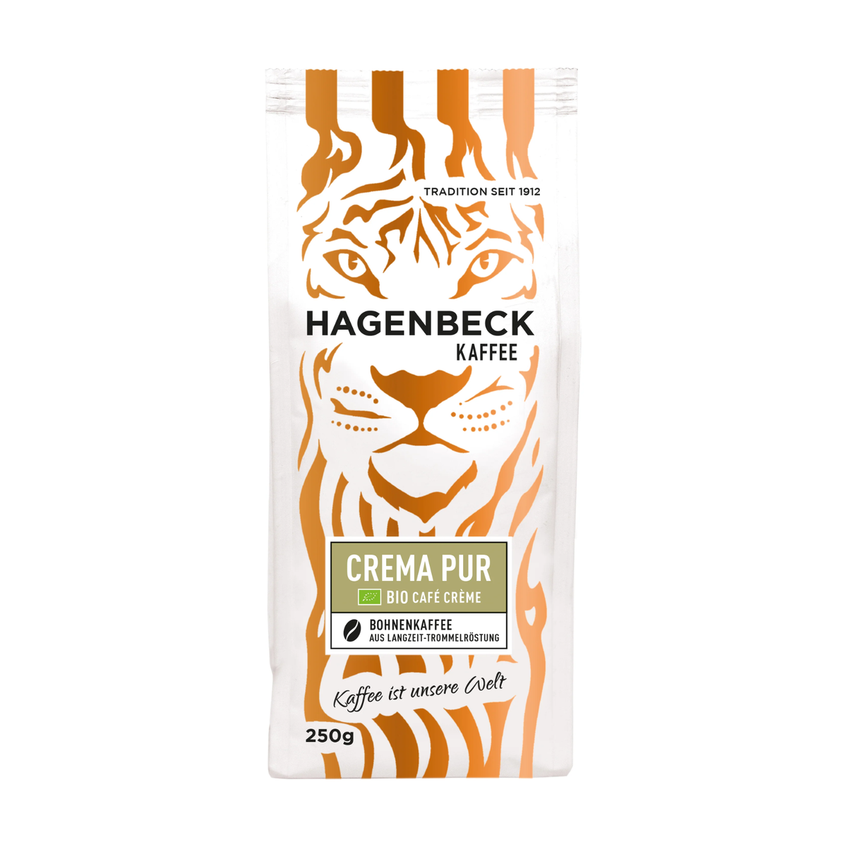 Bio Hagenbeck Kaffee Crema Pur 250g