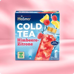 Meßmer Cold Tea Himbeere-Zitrone 14ST 38,5g
