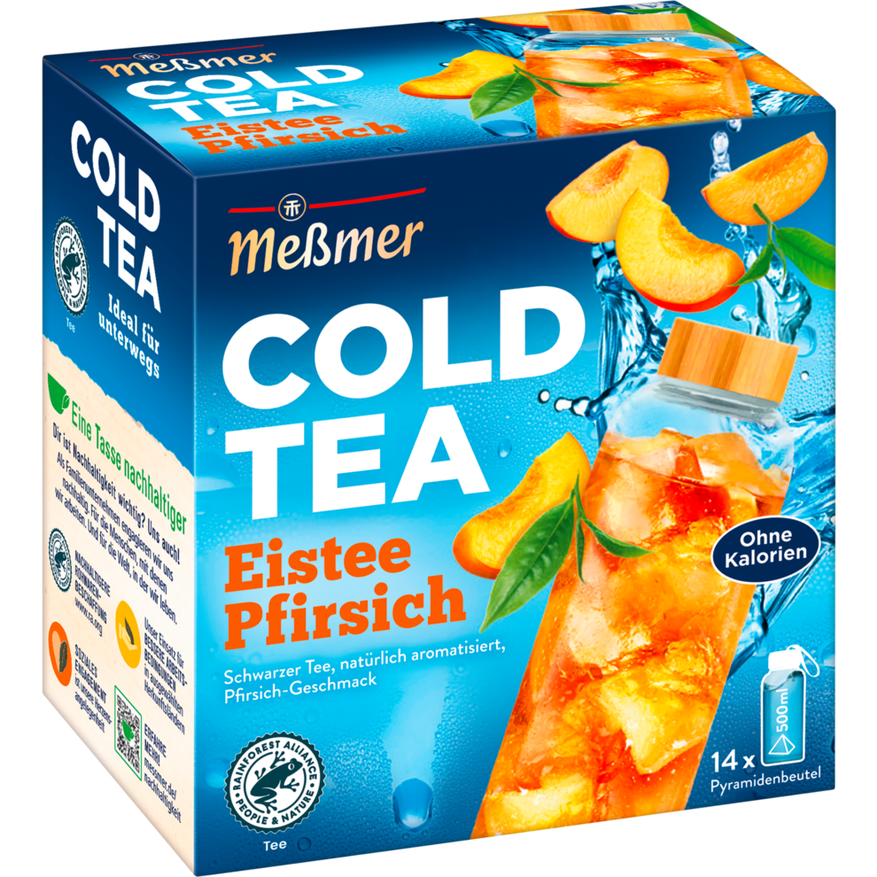 Meßmer Cold Tea Eistee Pfirsich 14ST 38,5g