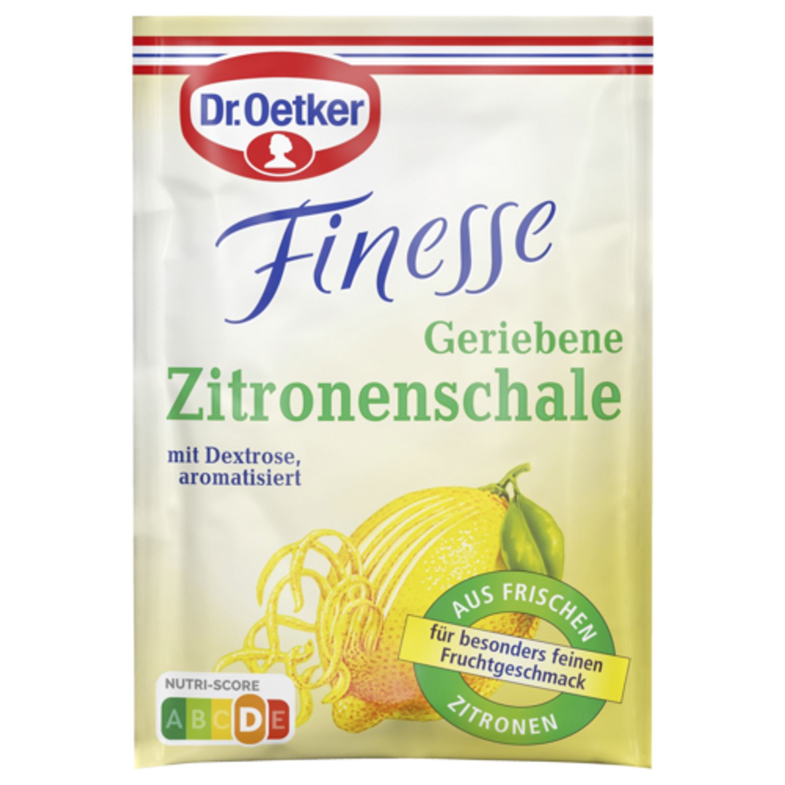 Dr.Oetker Finesse Geriebene Zitronenschale 3x6g