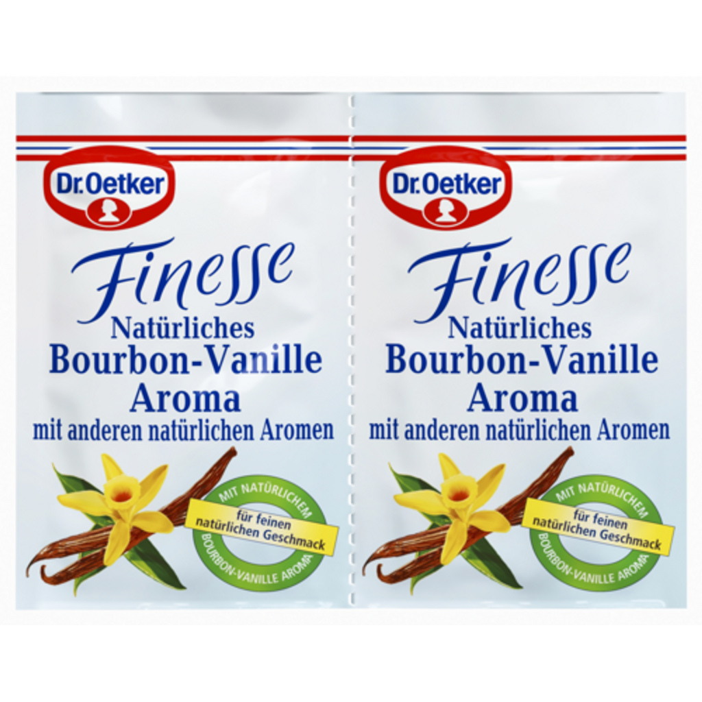 Dr.Oetker Finesse Natürliches Bourbon Vanille Aroma 2x5g