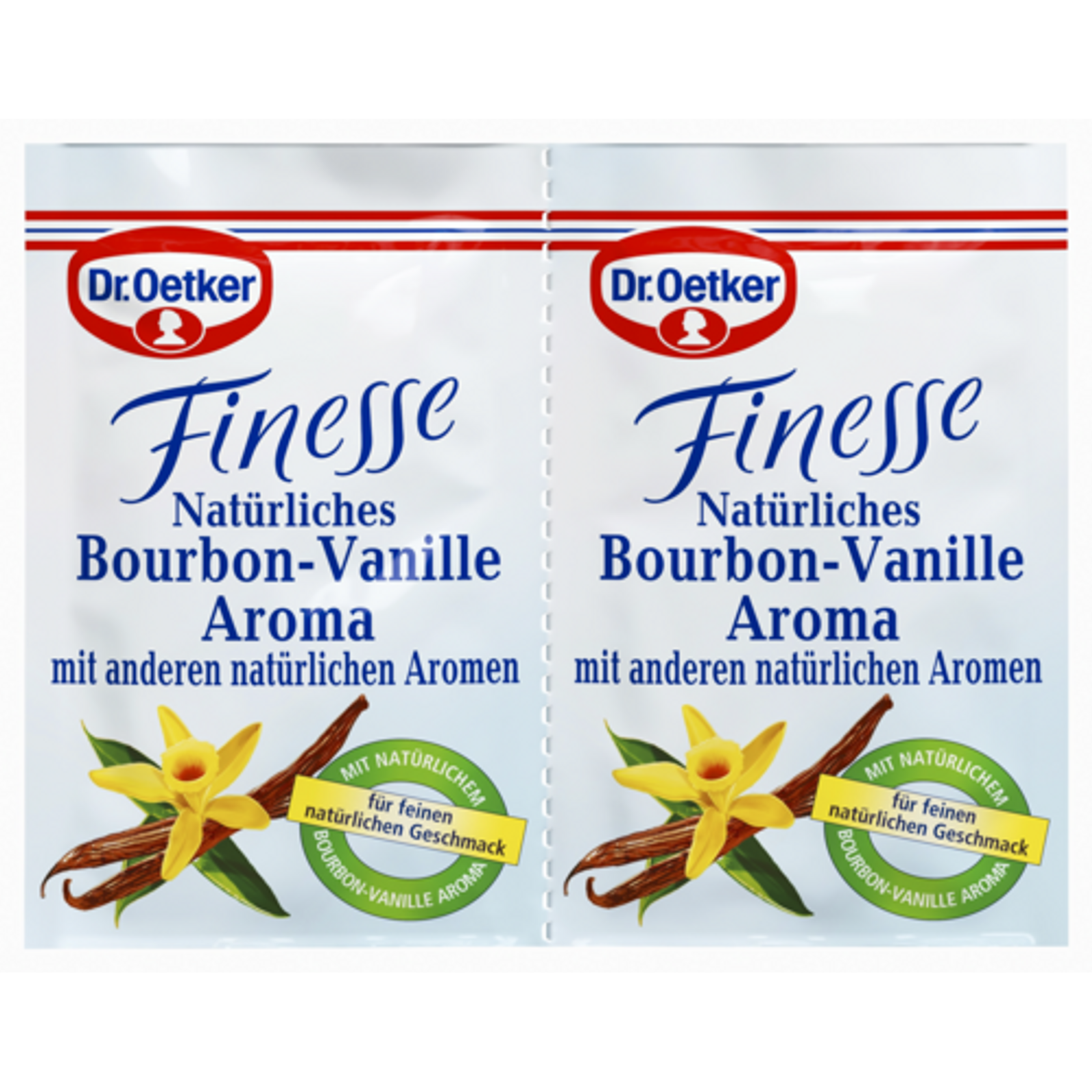 Dr.Oetker Finesse Natürliches Bourbon Vanille Aroma 2x5g