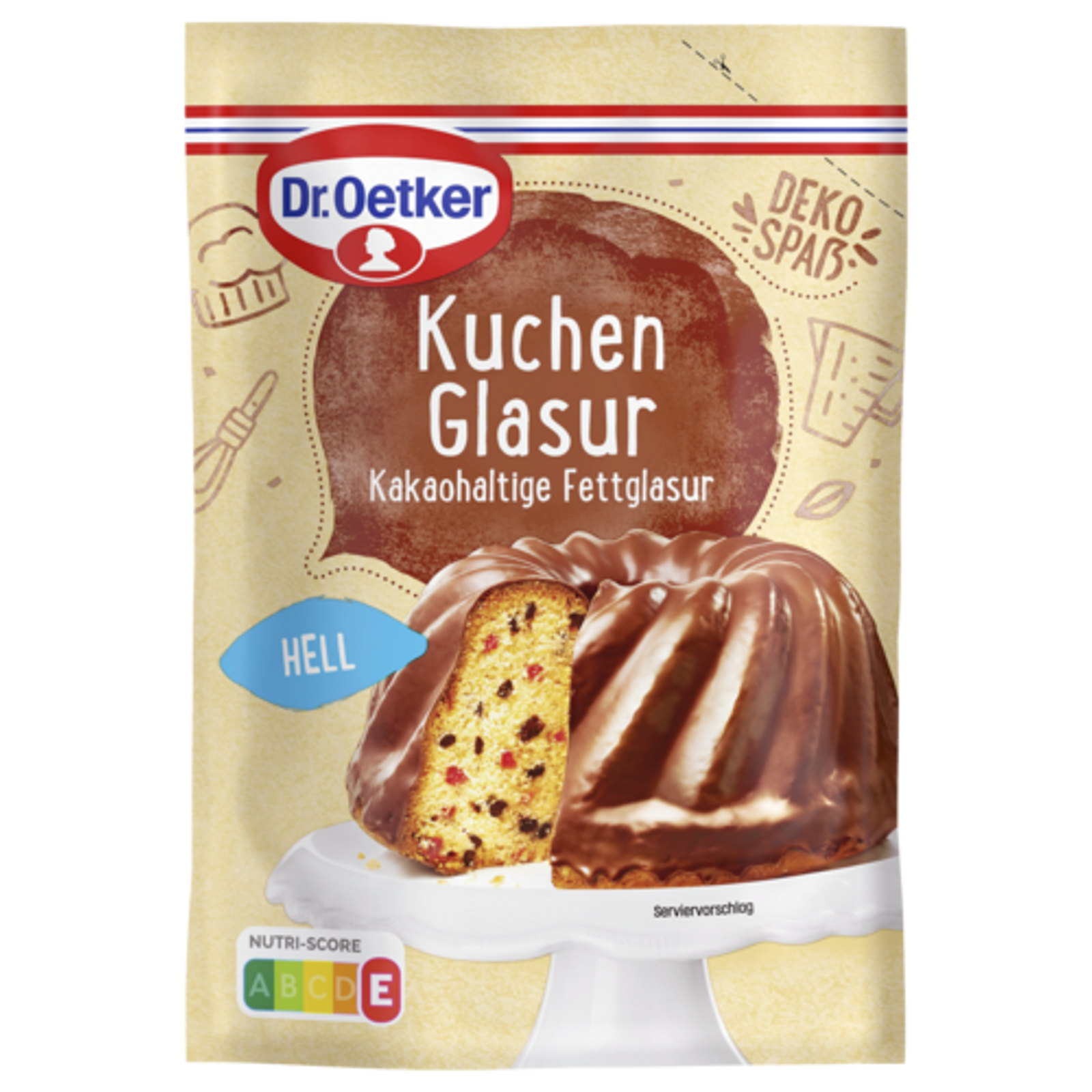 Dr.Oetker Kuchenglasur Hell 150g