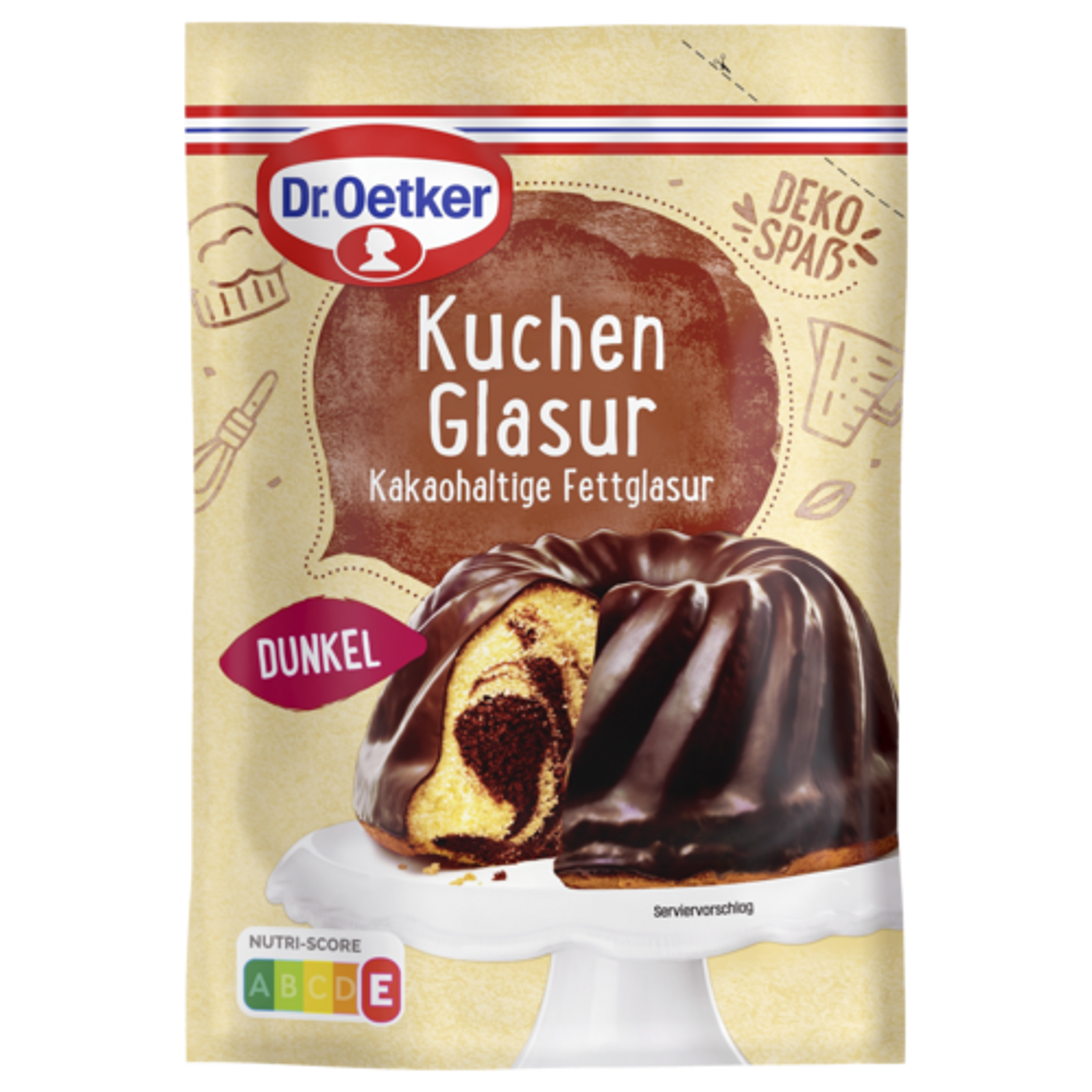 Dr.Oetker Kuchenglasur Dunkel 150g