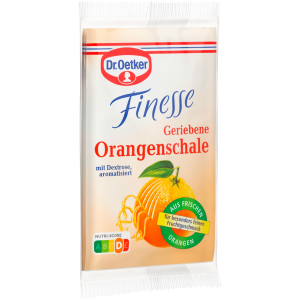 Dr.Oetker Finesse Geriebene Orangenschale 3x6g