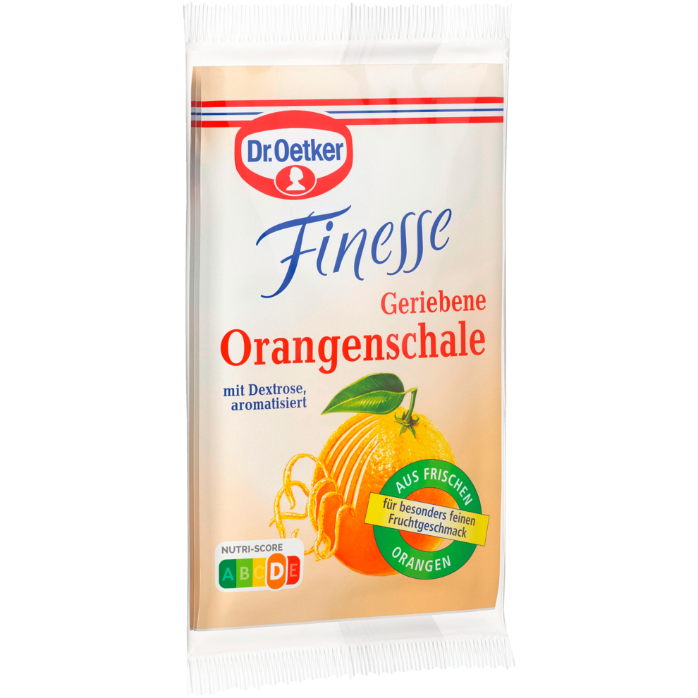 Dr.Oetker Finesse Geriebene Orangenschale 3x6g