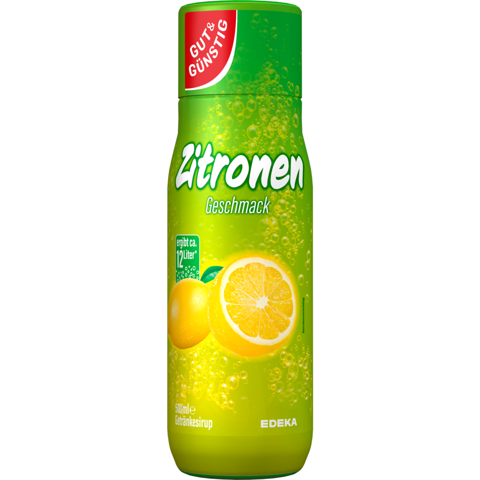 GUT&GÜNSTIG Сироп лимон 0,5l PET