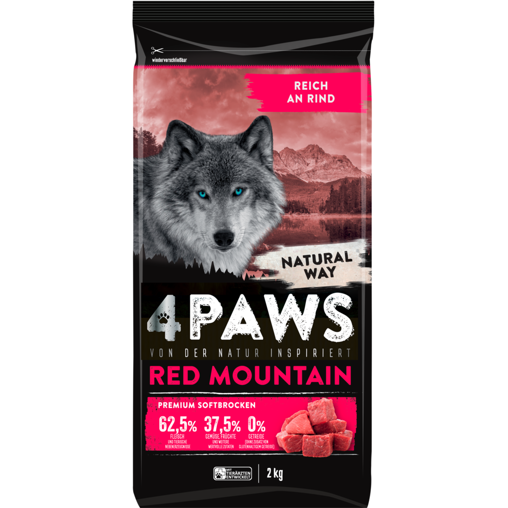 4Paws reich an Rind 2kg