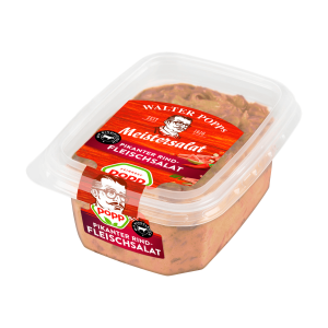 Popp Rindfleisch Fleischsalat würzig pikant 200g
