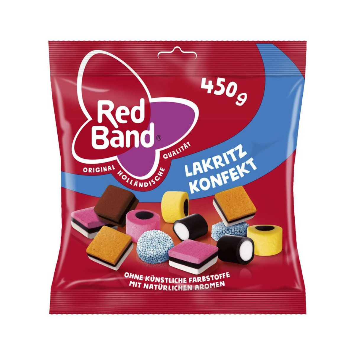 Red Band Lakritz Konfekt 450g