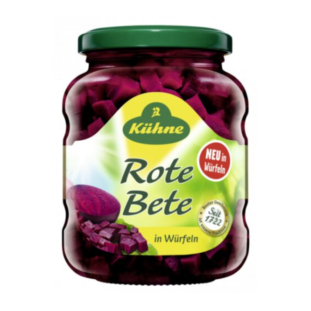 Kühne Rote Bete Würfel 330g