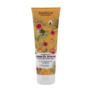 Jean&Len Verwöhnende Creme-Öl Dusche Arganöl/Feige 250ml