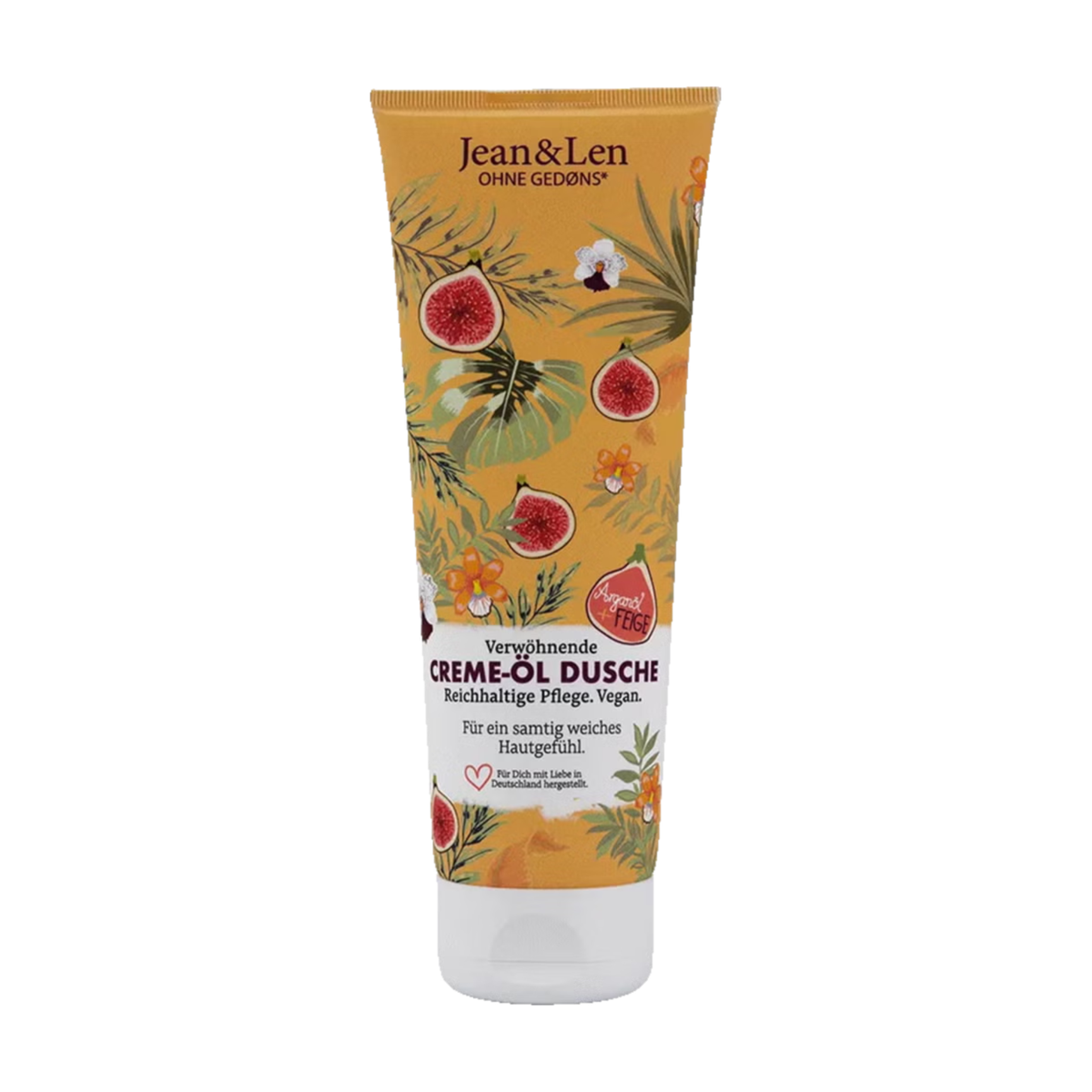 Jean&Len Verwöhnende Creme-Öl Dusche Arganöl/Feige 250ml
