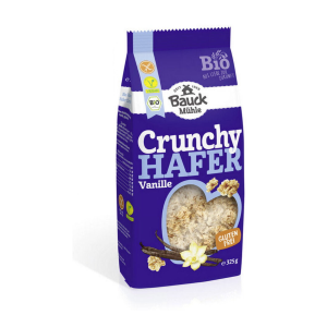 Bio Bauck Mühle Hafer Crunchy Vanille glutenfrei 325g