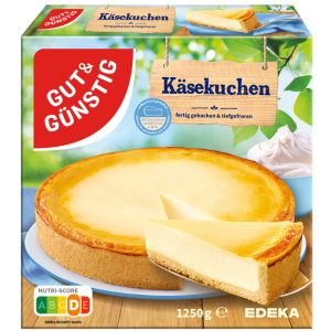 GUT&GÜNSTIG Käsekuchen 1250g