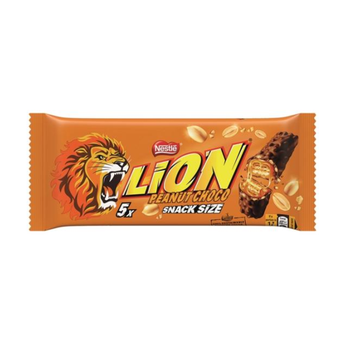 Lion Арахис 5x31g