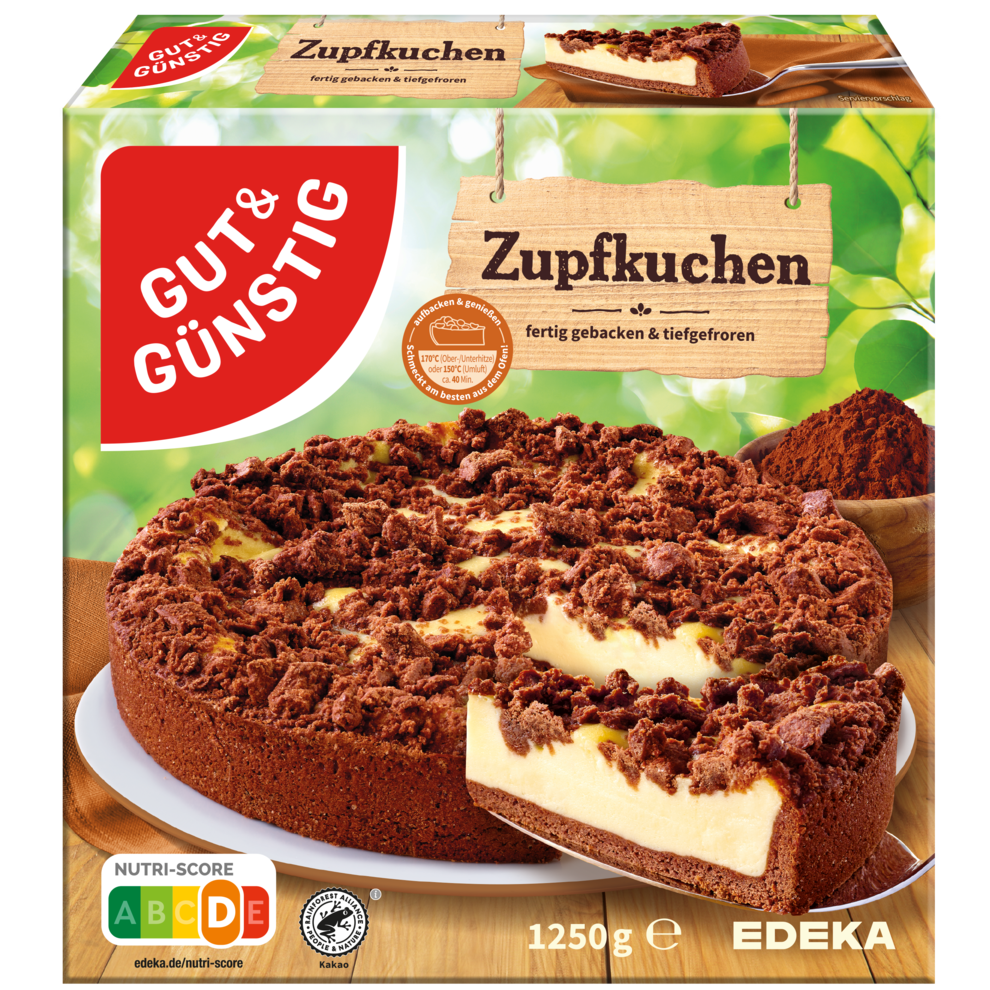 GUT&GÜNSTIG Zupfkuchen 1250g