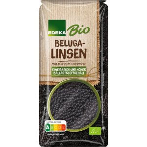 Bio EDEKA Beluga Linsen 500g