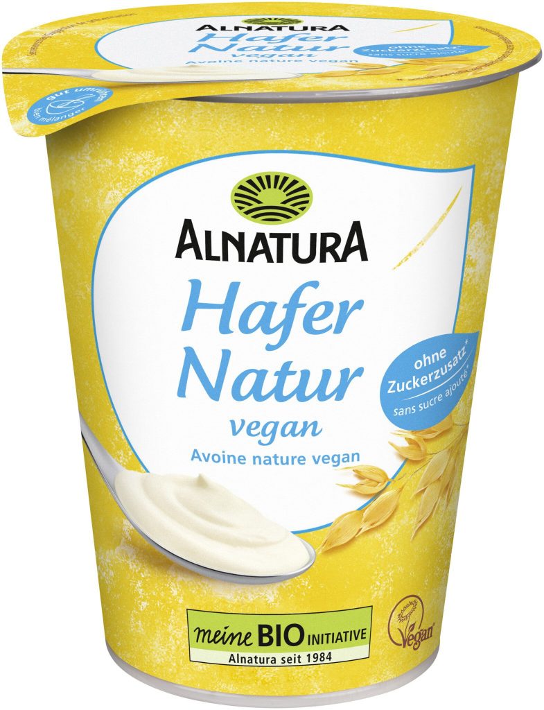 Bio Alnatura овёс натуральный веганский 400g