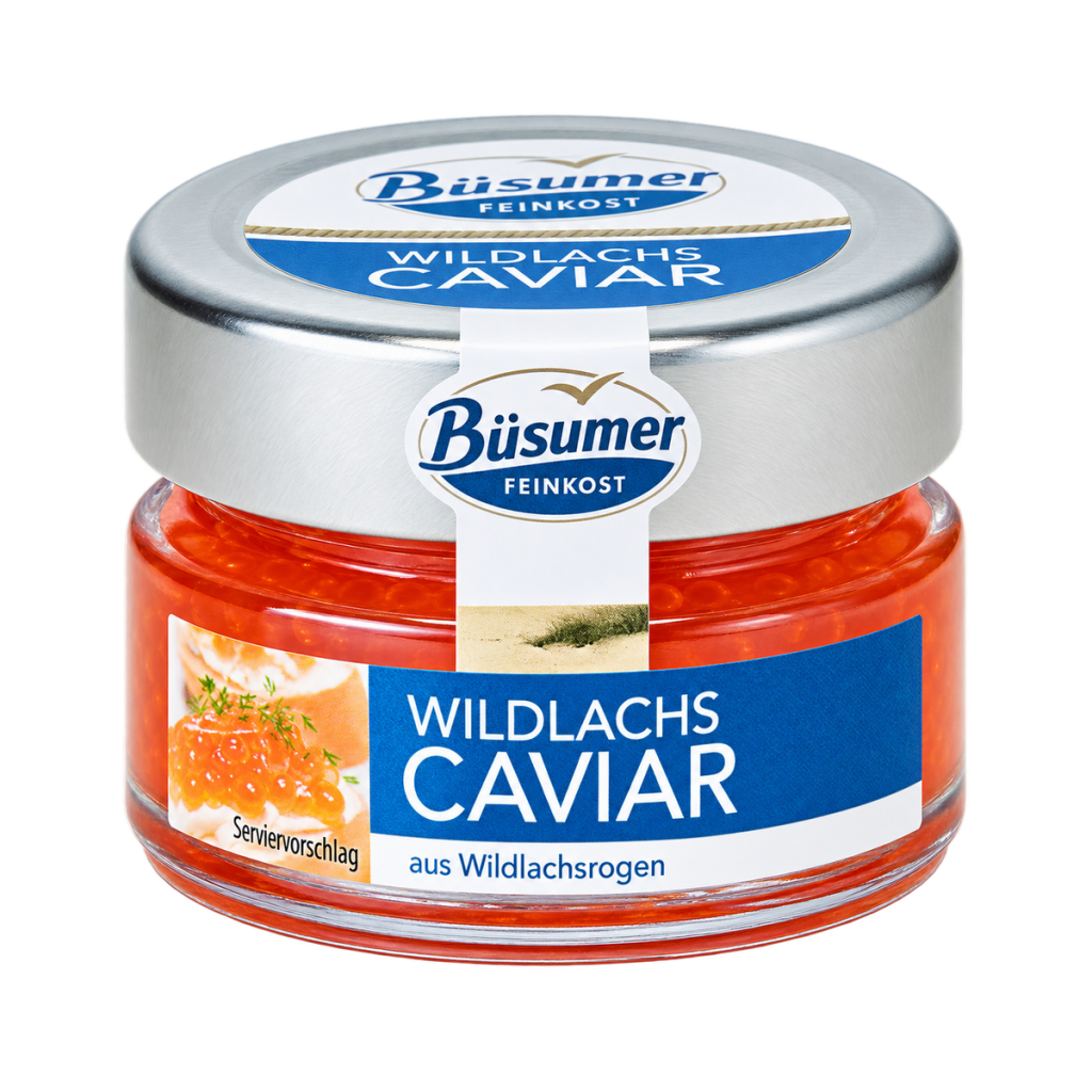 Büsumer Feinkost Wildlachs Caviar 50g